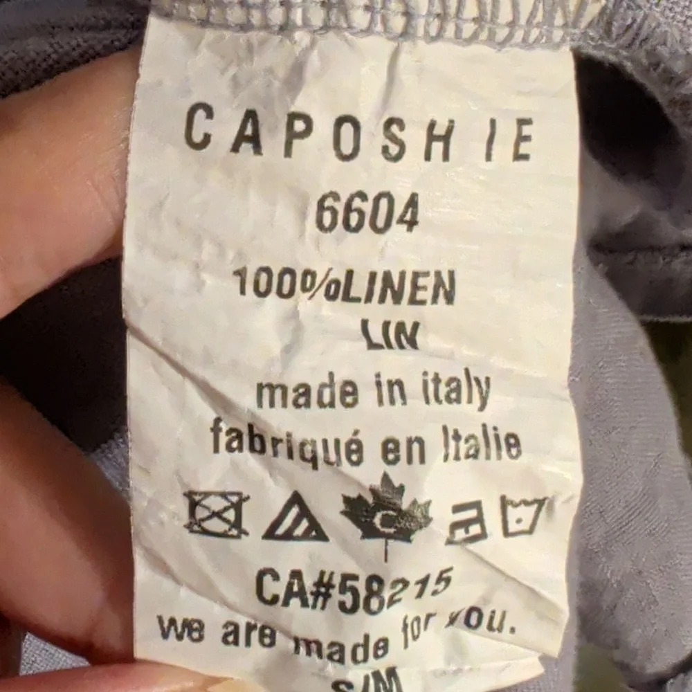 THE GLOBAL MARKET LINEN dress - size small/medium - Picture 9 of 9